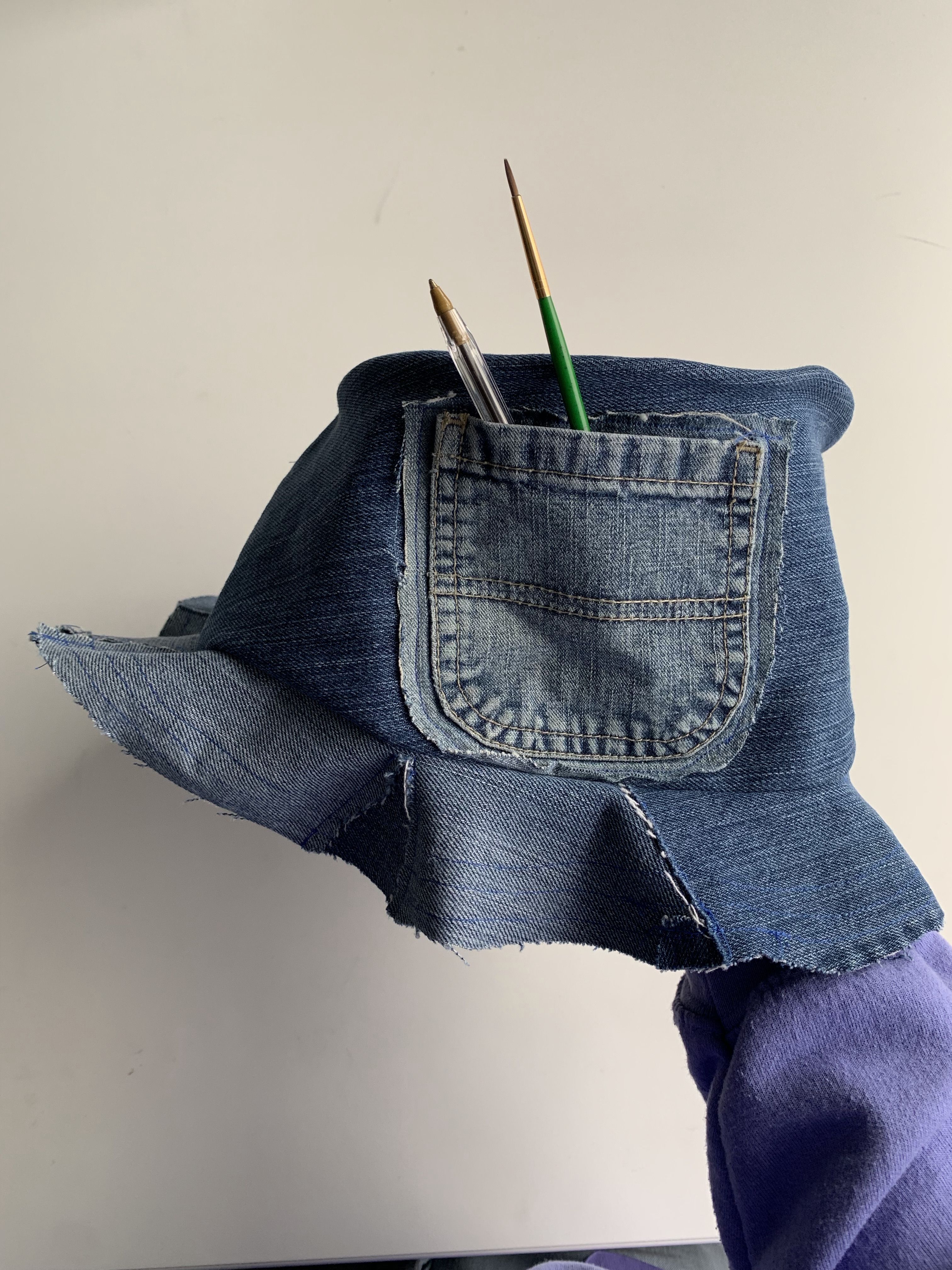 Denim Bucket Hat