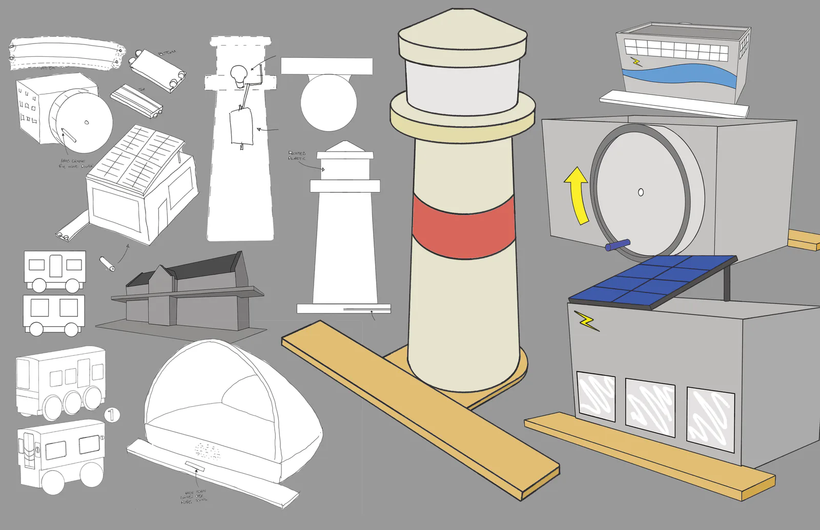 City Circuits sketches placeholder