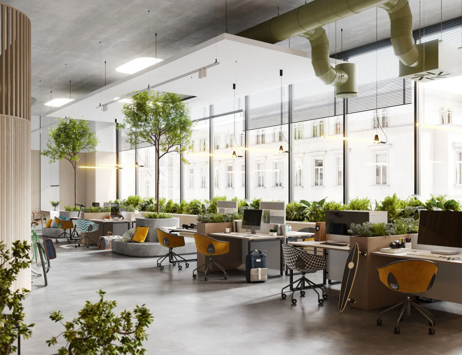 Greenery in the office