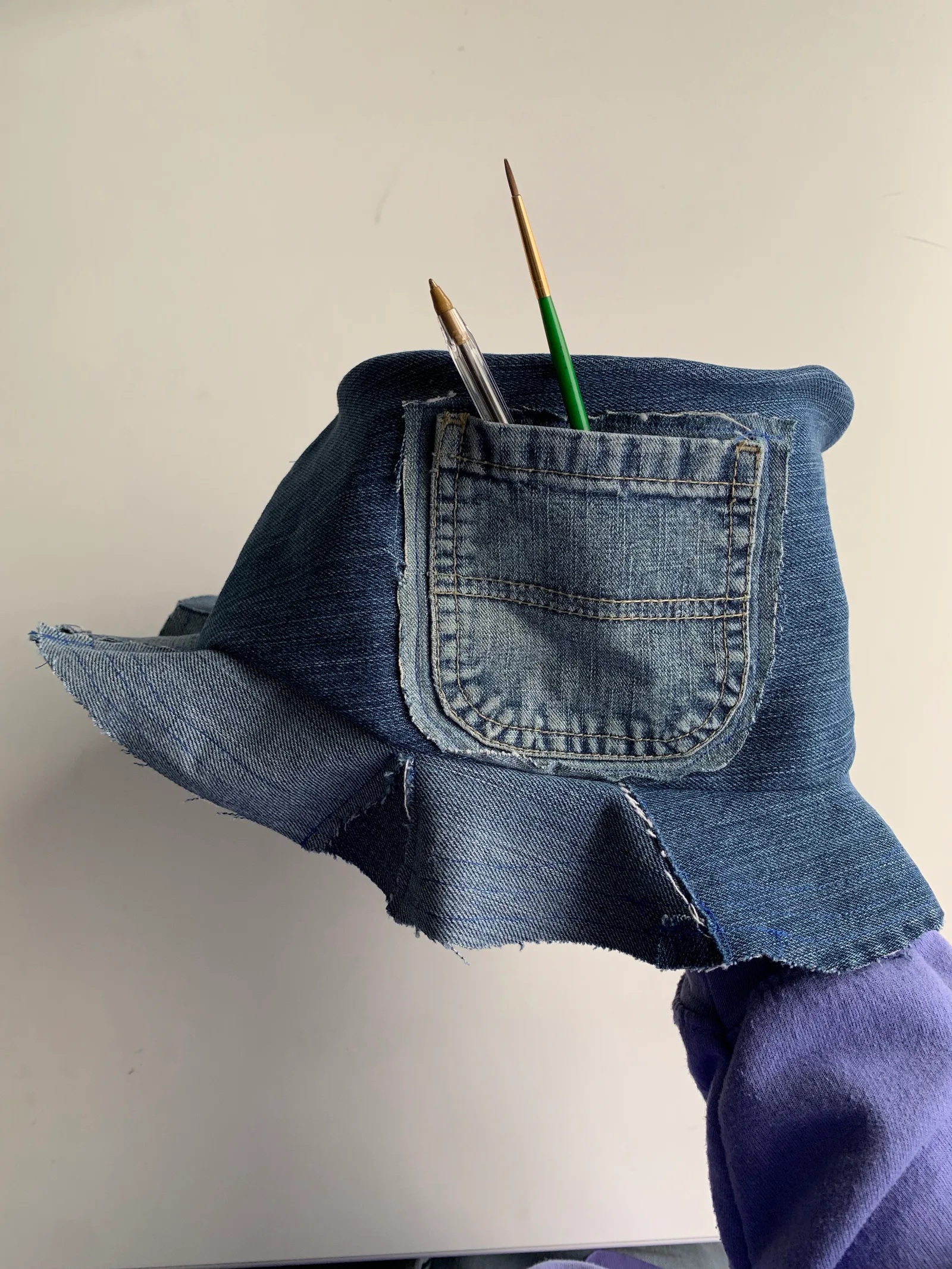 Denim Bucket Hat