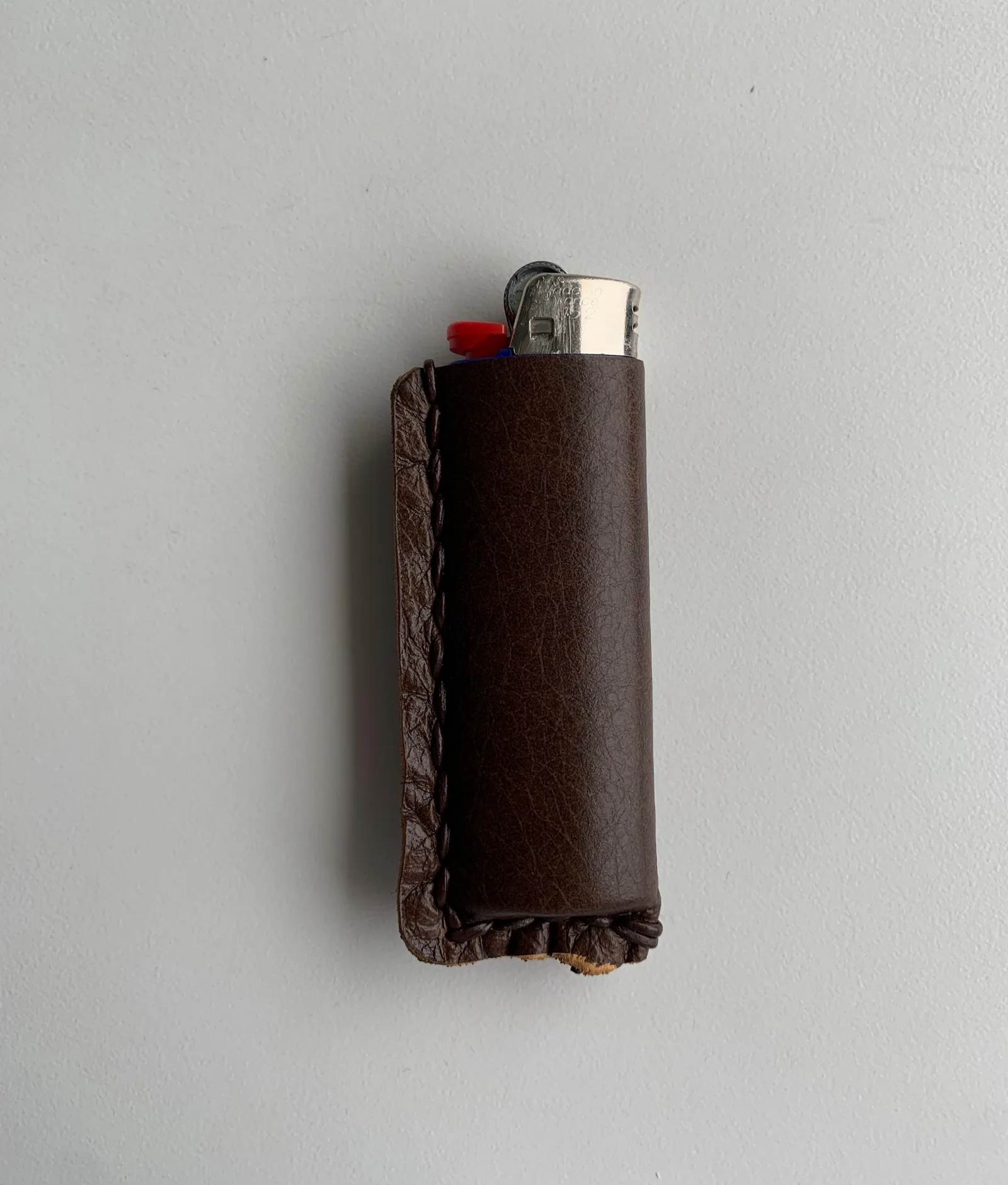 Leather lighter cover